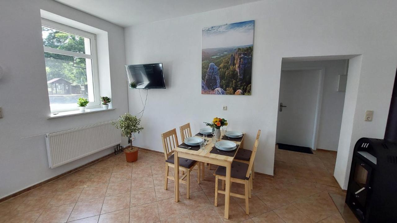 Ferienwohnung Am Hofladen Hellendorf - Saechsische Schweiz Bad Gottleuba-Berggiesshuebel Экстерьер фото